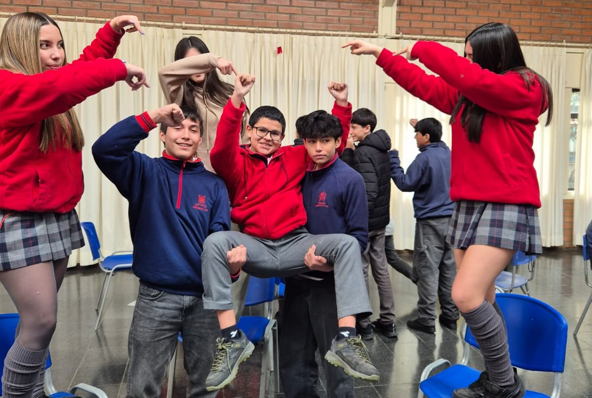 Convivencia de cierre de la Jornada de Crecimiento de 8° básico