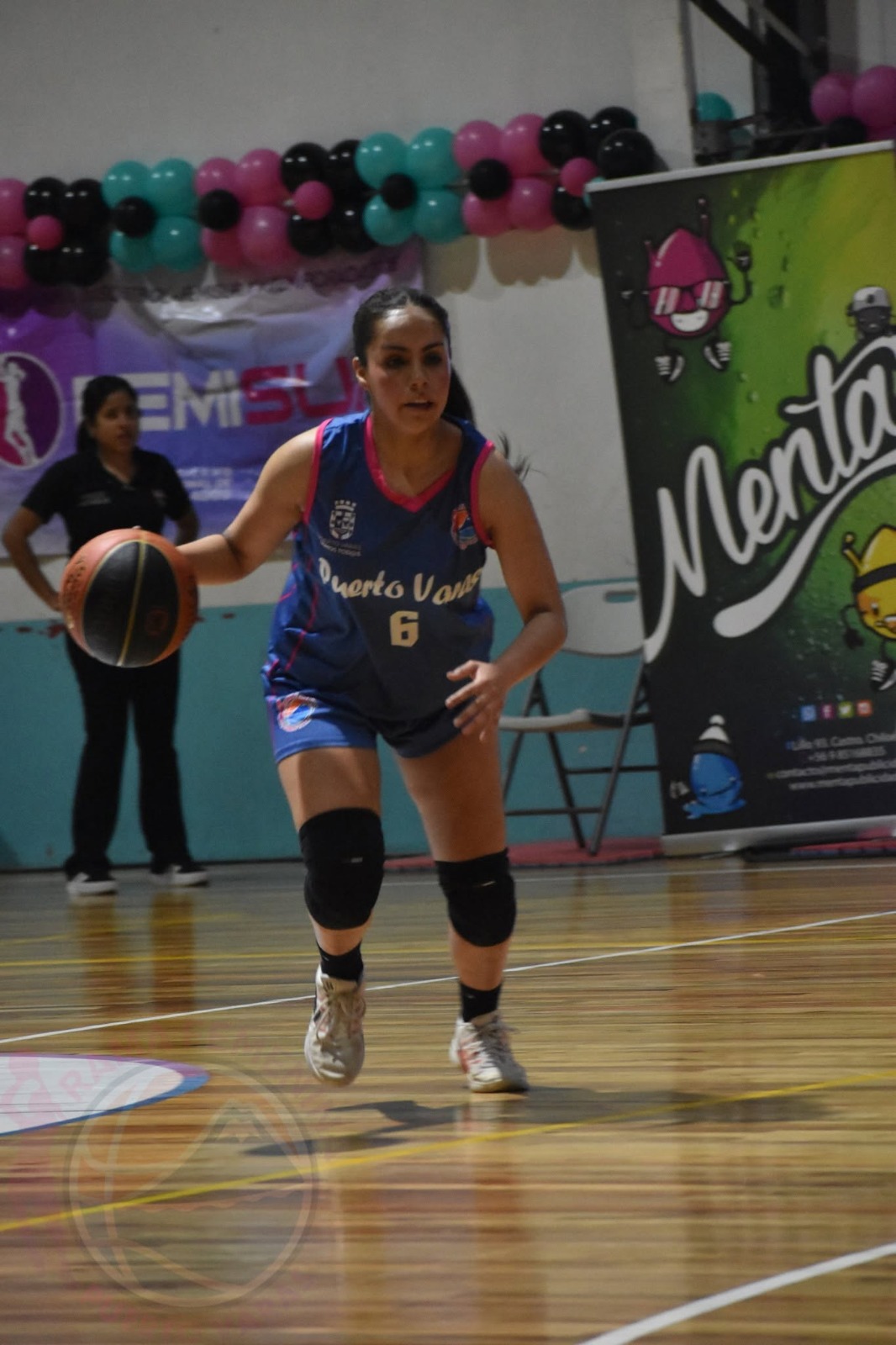 Thiara Mancilla en el cuadrangular final FEMISUR U18