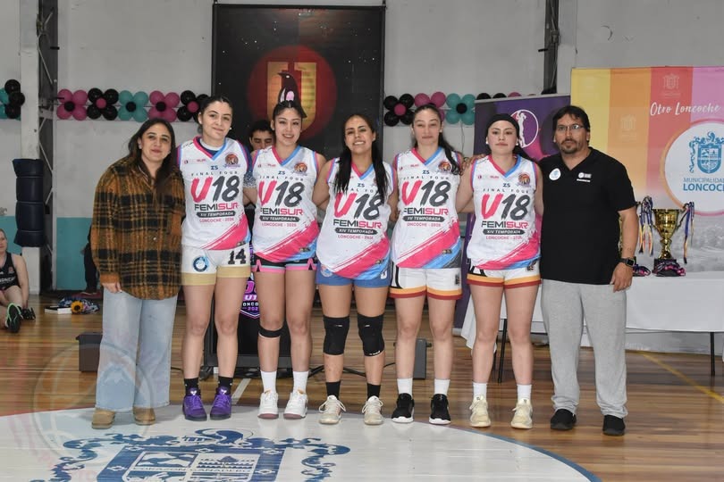 Thiara Mancilla en el cuadrangular final FEMISUR U18